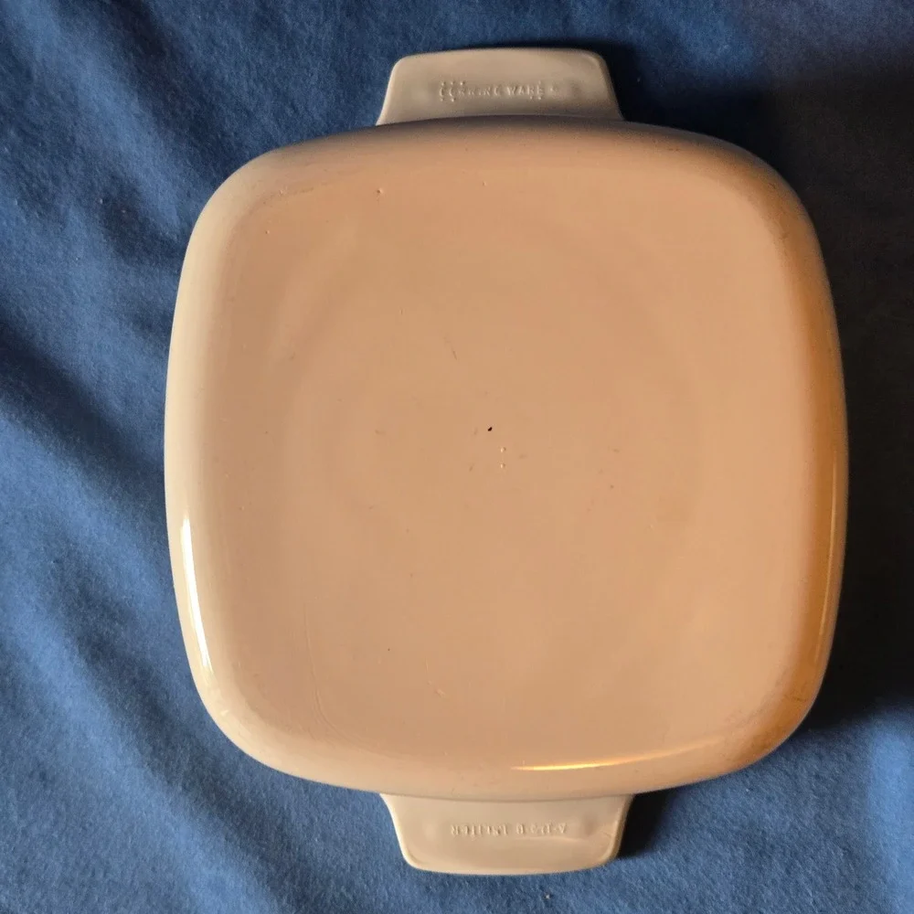 Corning Ware English Meadow A-1 1/2-B 1.5 Liter Square Casserole Dish Vintage